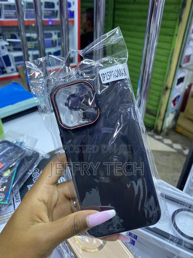 Moxos Magnetic for iPhone 15 Pro Max Case With Lense Protector /Stand - thumbnail 3