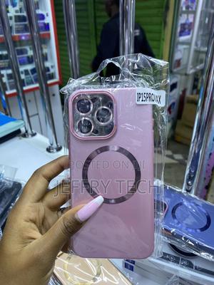 Kobxa Magnetic for iPhone 15 Pro Max Case With Lense Protector/Stand - thumbnail 2