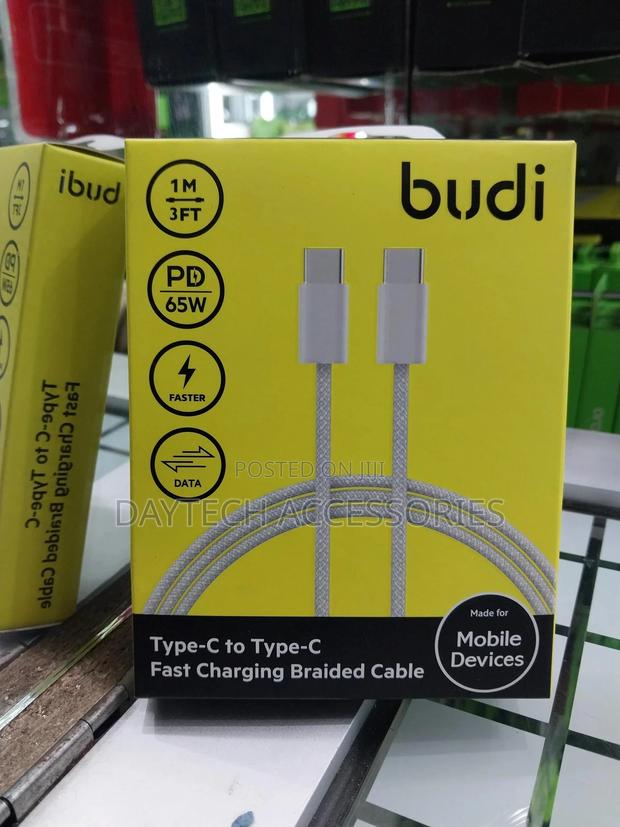 Budi Type-C to Type - C Fast Charging Cable - thumbnail 2