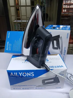 Compact Ailyons 1000w Electric Iron – Smart Temperature Setting