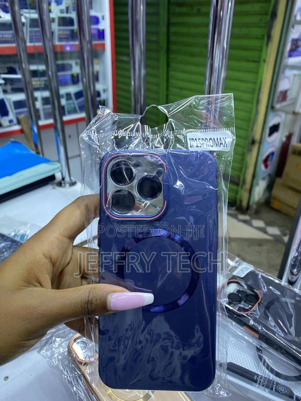 Zxert Magnetic for iPhone 15 Pro Max Case With Lense Protector /Stand - main view