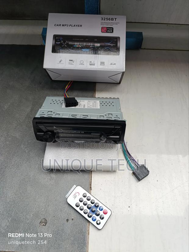 Universal Car Stereo Mp3 Player With Usb Sd Aux and Wiring Components