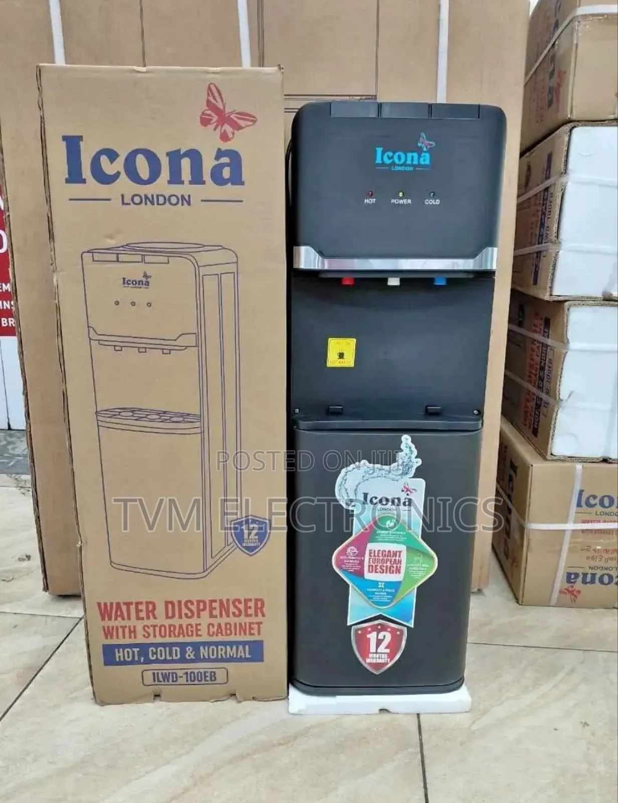 Icona Executive 3 Taps Hot ,Normal And Cold Dispenser