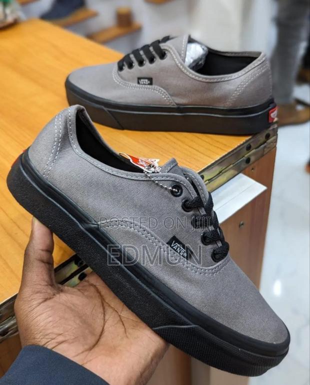 Grey Black Vans - thumbnail 2