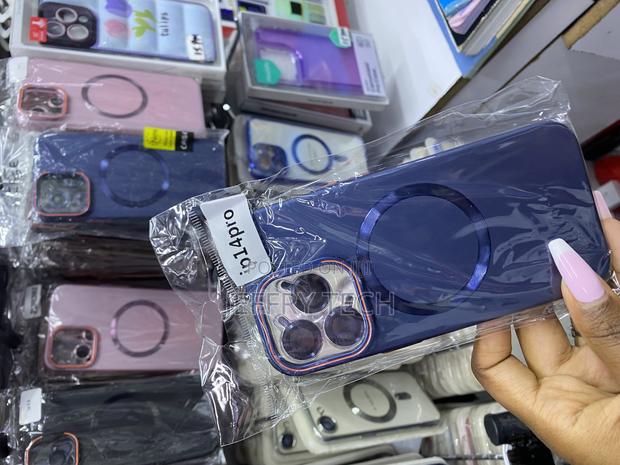 Asdf Magnetic for iPhone 14 Pro Case With Lense Protector and Stand - main view