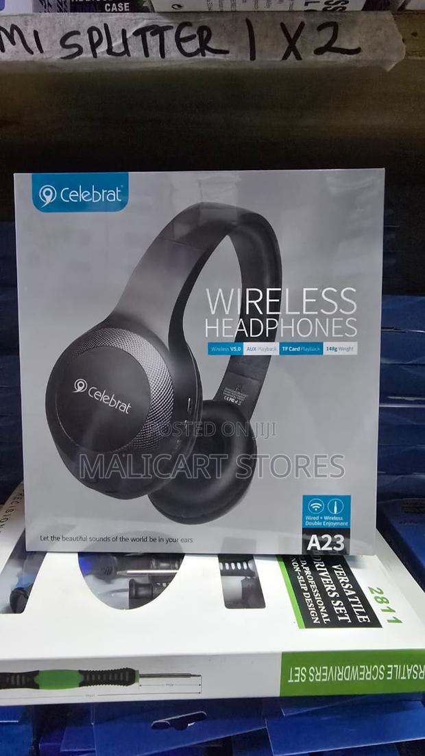 Celebrat A23 Wireless Bluetooth Headphone - main view