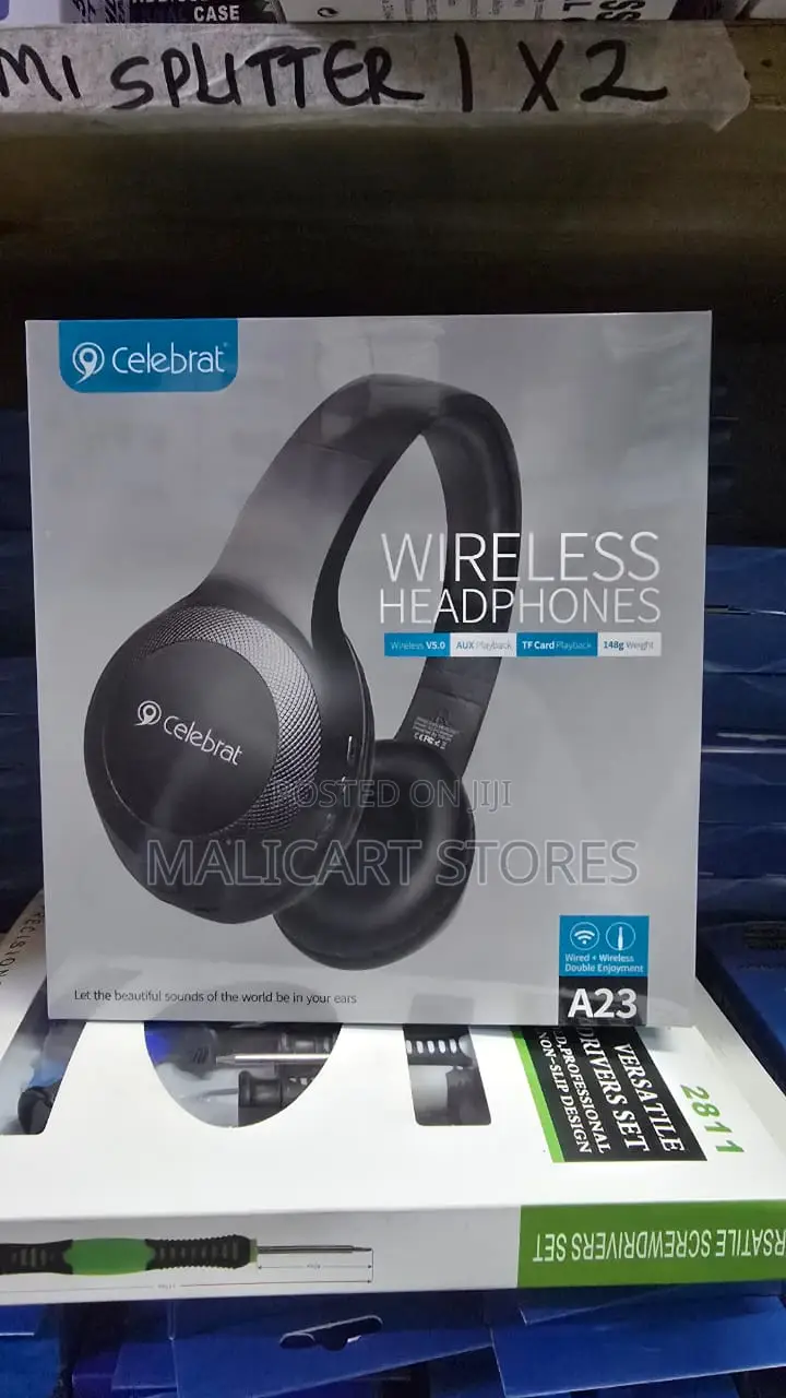 Celebrat A23 Wireless Bluetooth Headphone