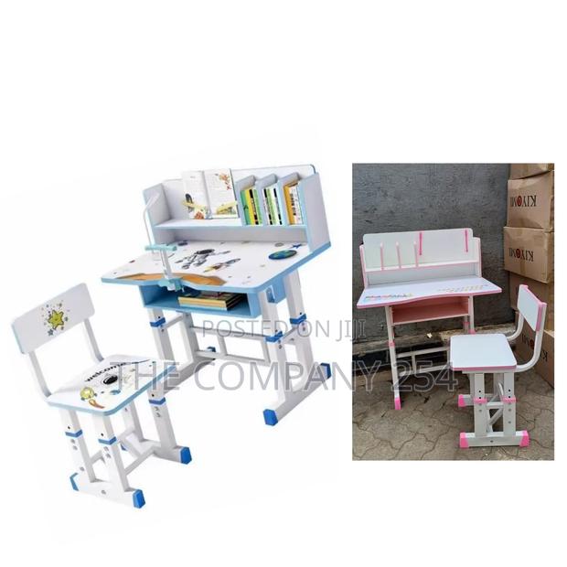 Adjustable Metallic *Study Table* *Suitable For Ages 3 To 10 Yrs* - thumbnail 3