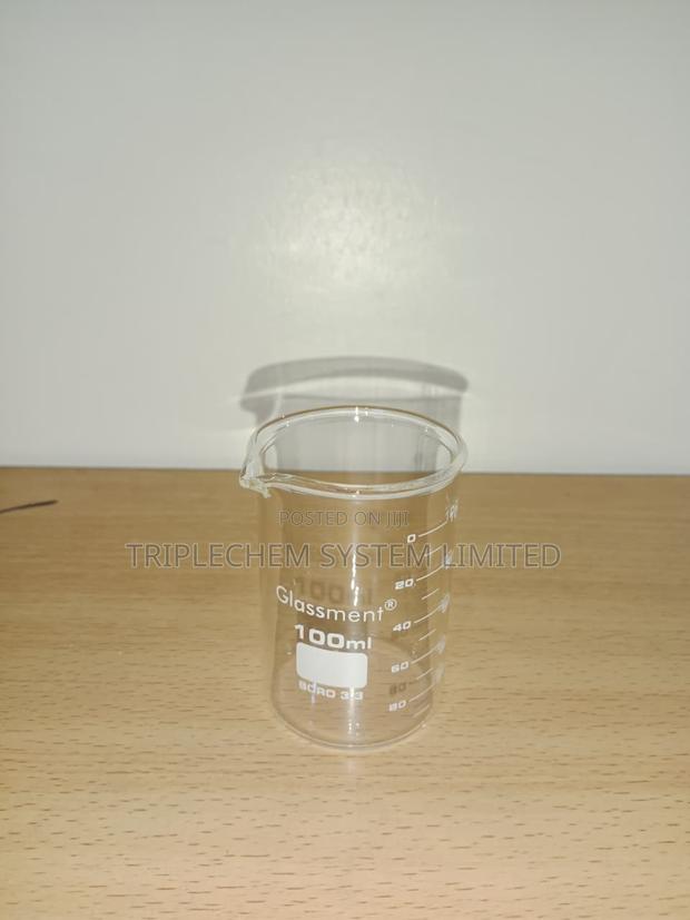 Beaker 100ml Glass - main view