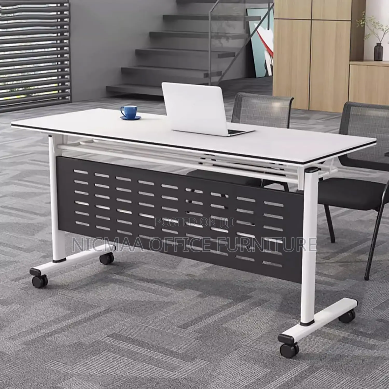 Modern Executive Conference Desk Mobile Minimalist