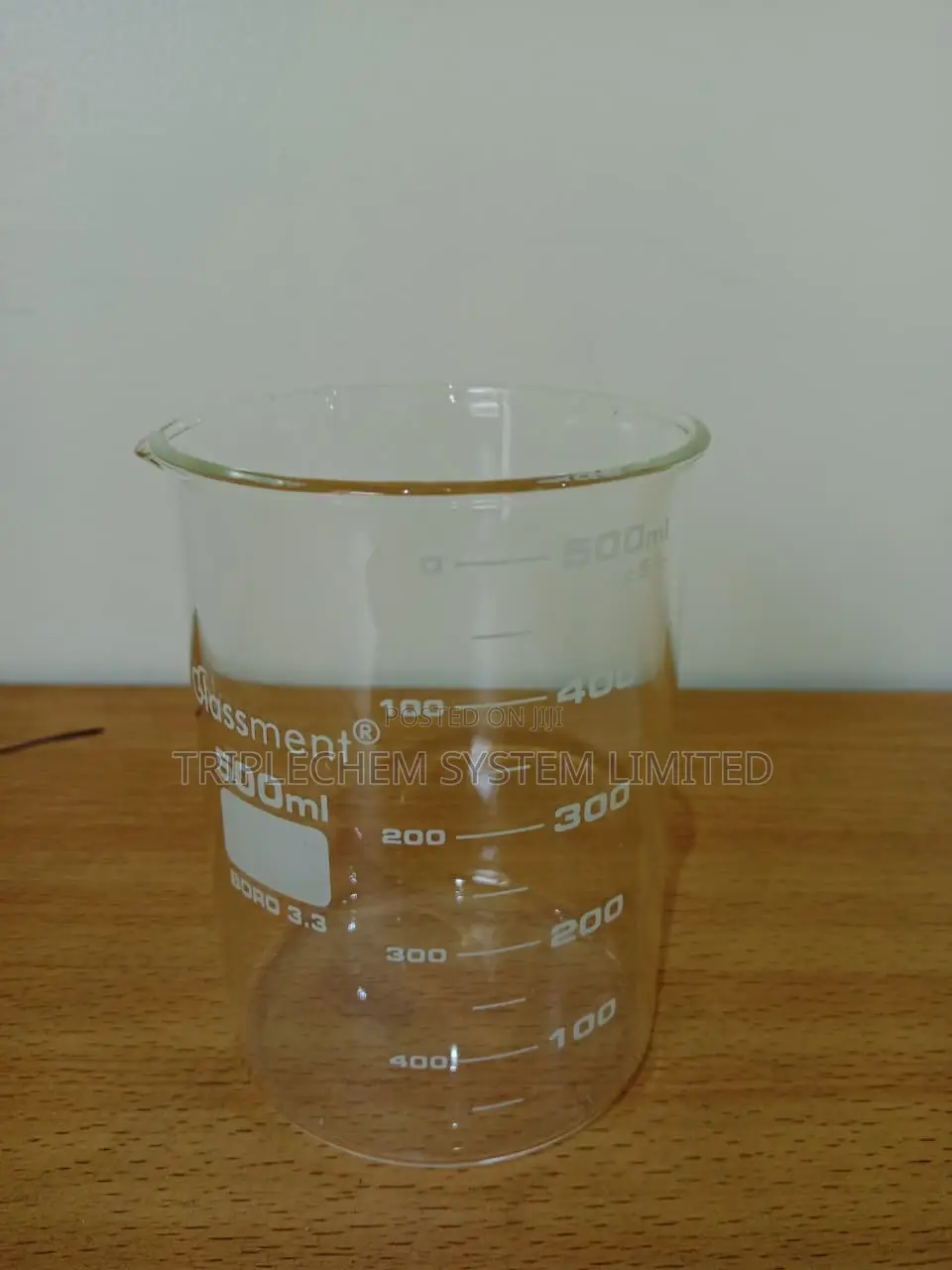 Glass Beaker 500ml