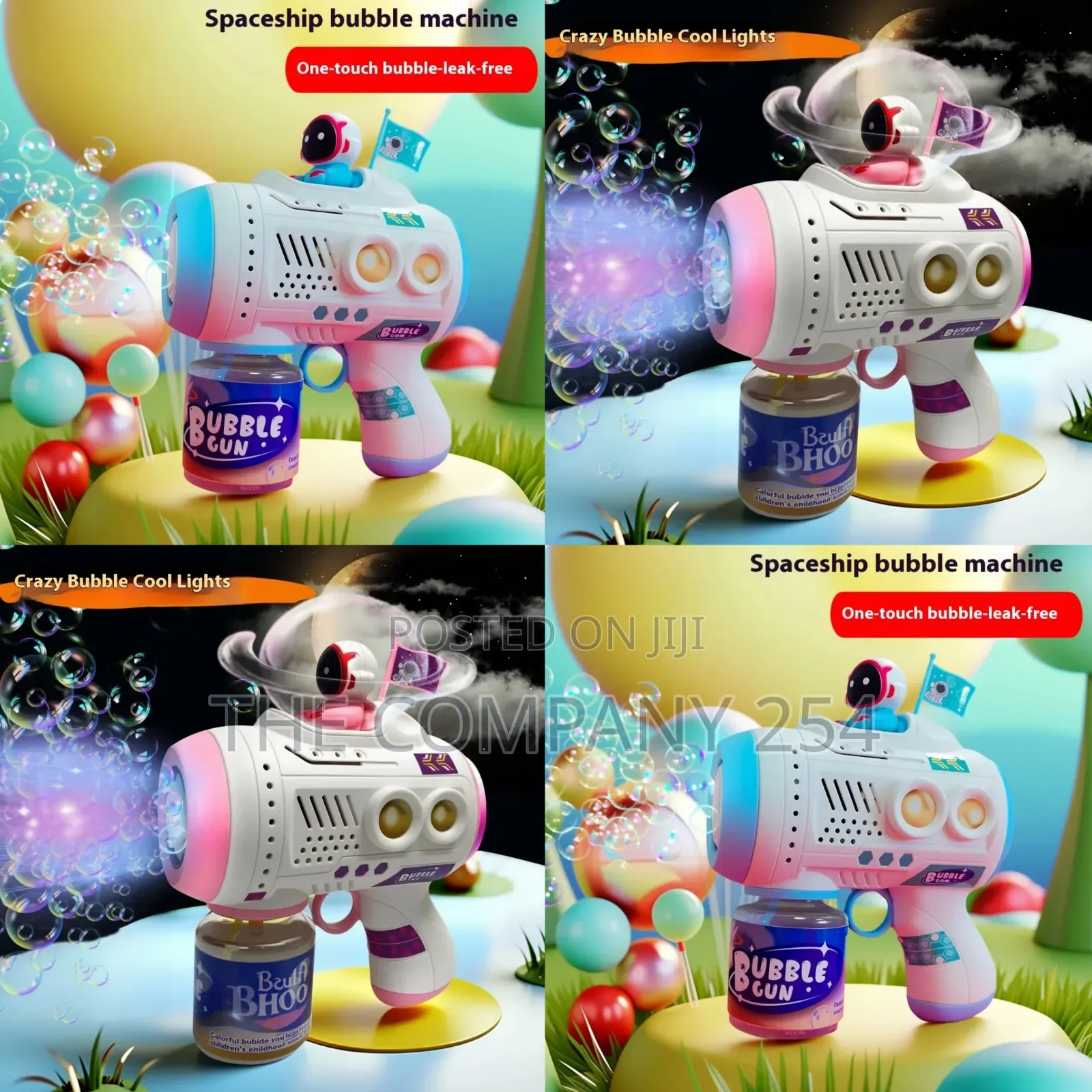 *Bubble Gun* Lights  Battery Operated  