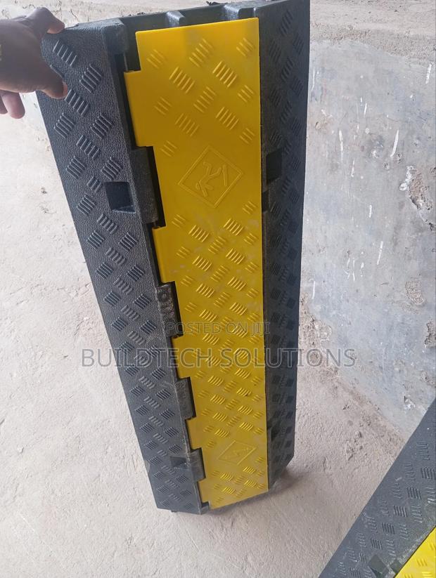 2 Channel Rubber Cable Protector/ Cable Path - thumbnail 2