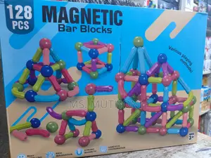 Magnetic Stick Blocks for Kids (128 )