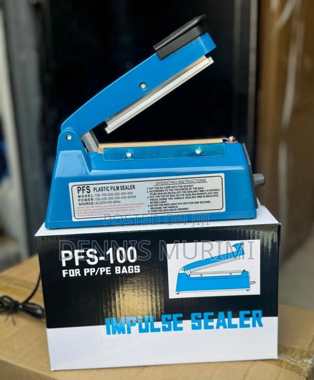 100mm Impulse Sealer/ Paper Heat Sealing Machine/ Impulse Sealer 100mm - main view