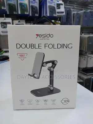 Yesido Double Folding Free Rotation Support Mobile Phone