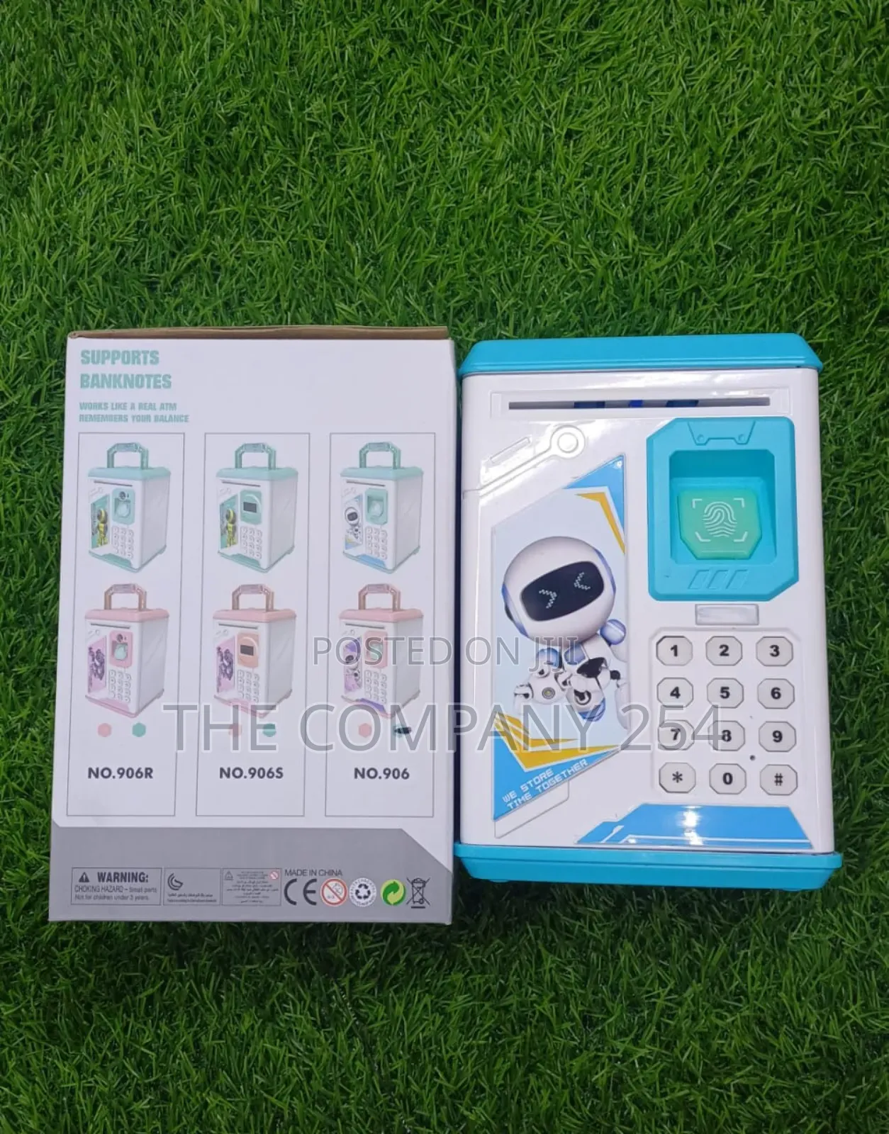 *Robot Piggybank for Kids *Colour *Pink