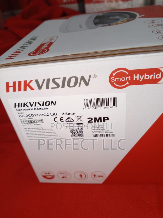 Hikvision 2mp Smart Dual Light Ip Camera With Human, Vehicle Detectiot - main view