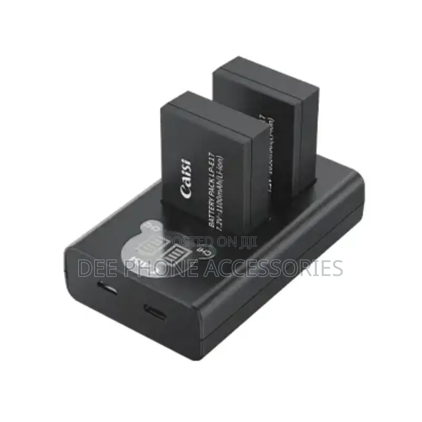 Caisi Lp E17 2 Batteries + Dual Charger Set