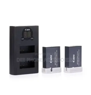 Caisi Lp E12 2 Batteries +Dual Charger Set