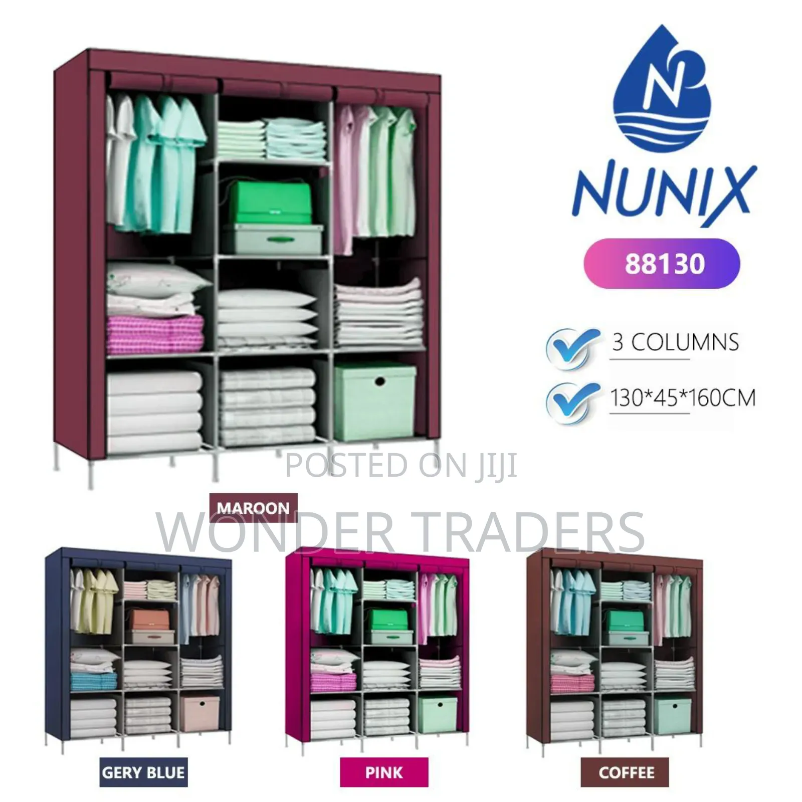 3 Columns Wardrobe ,3 Columns Wardrobe