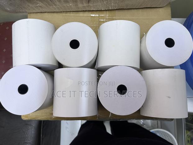 High-Quality 79x80mm Thermal Paper Roll for Pos Systems - main view