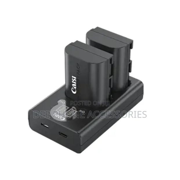 Caisi Lp E6 Kit 2batteries + Dual Charger - thumbnail 2