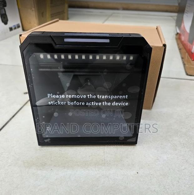 Fixed Square Table Mount Barcode Scanner - main view