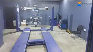 Commercial Wheel Alignment Machine With Four Post Lift 4000kg