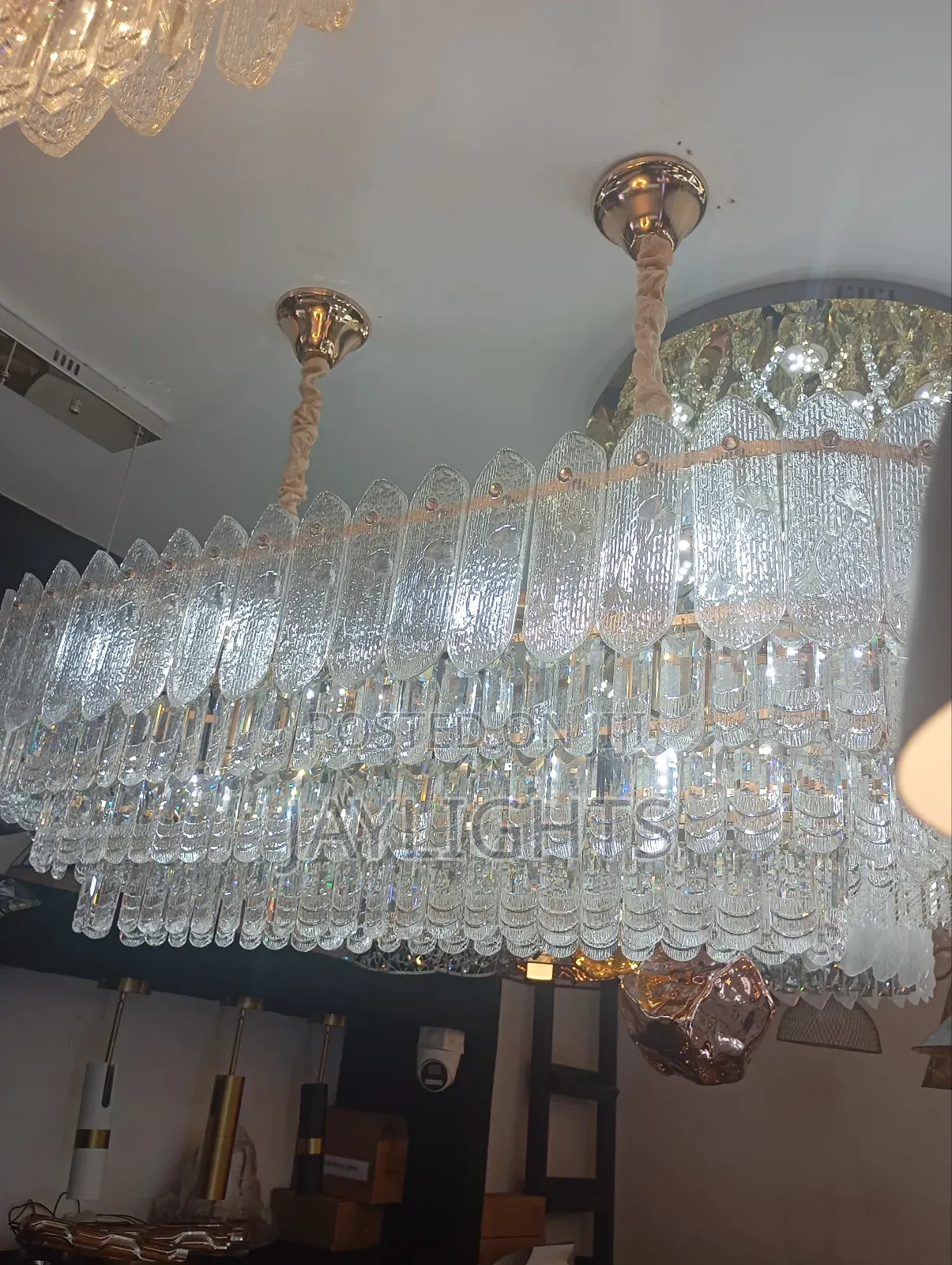 Elegant Crystal Chandelier for Luxurious Interiors"