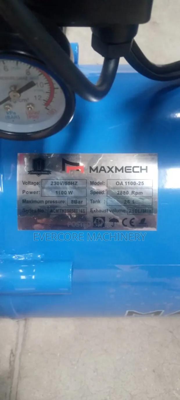 Maxmech Italy 25l Silent Air Compressor - thumbnail 2