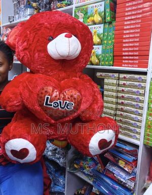 Large Size Red Teddy Bear - thumbnail 2