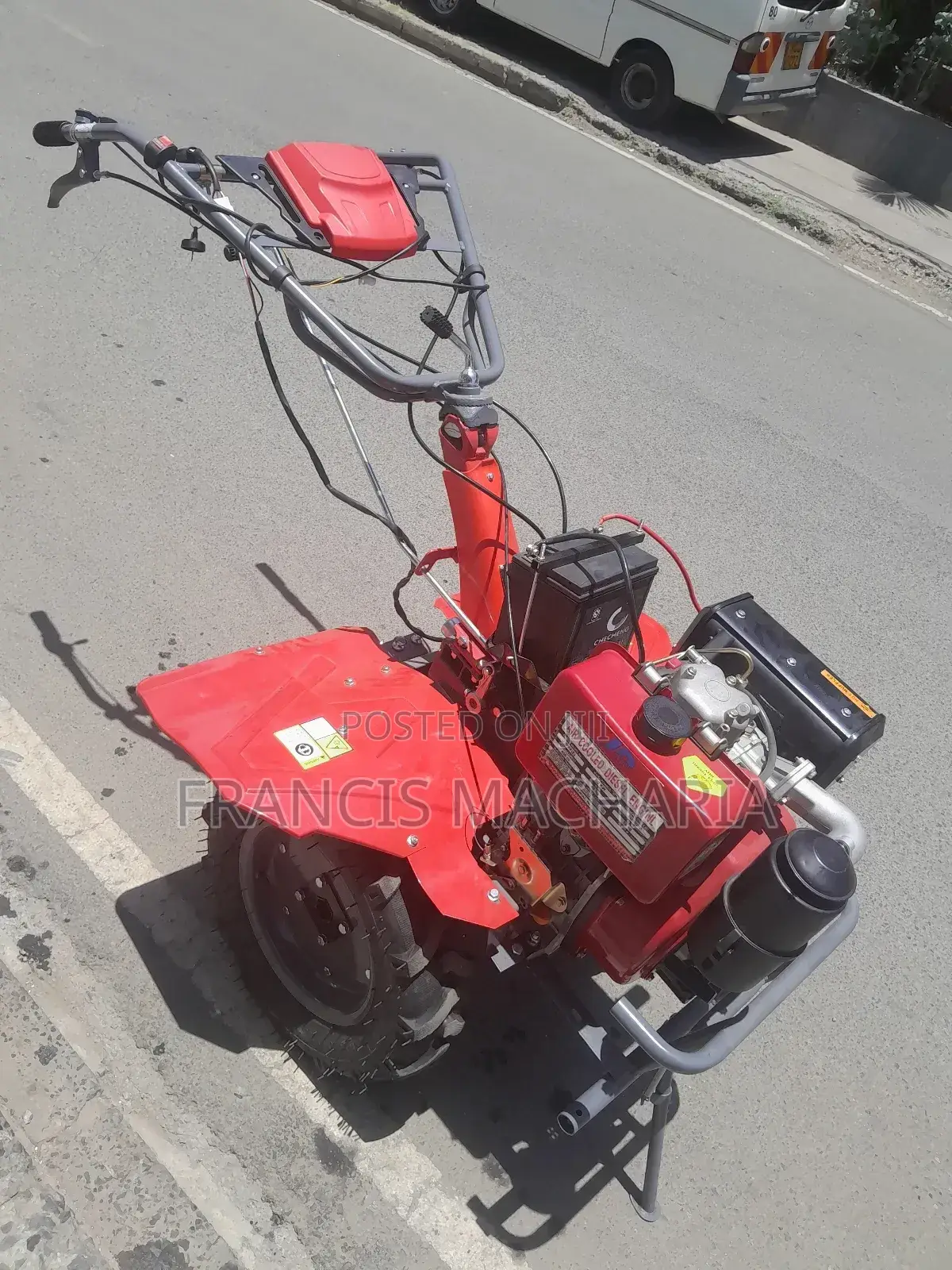 Heavy Duty Power Tiller