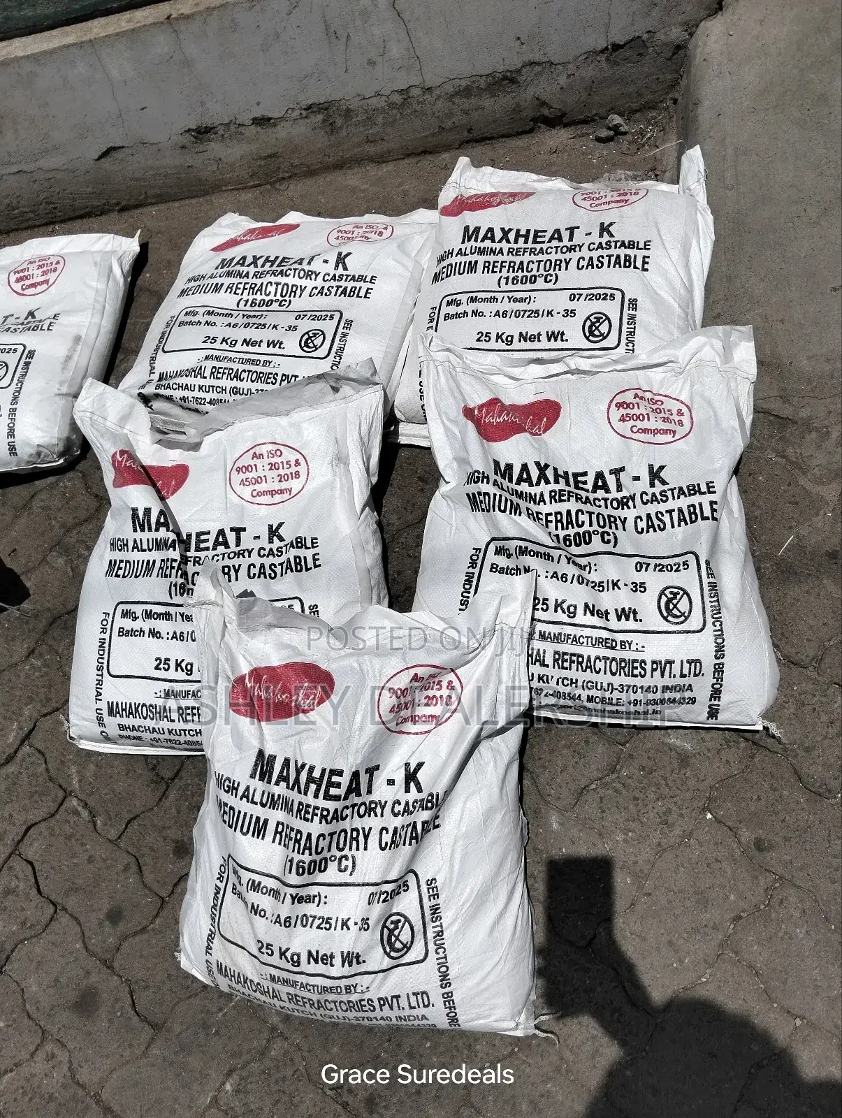 Firebrick Cement