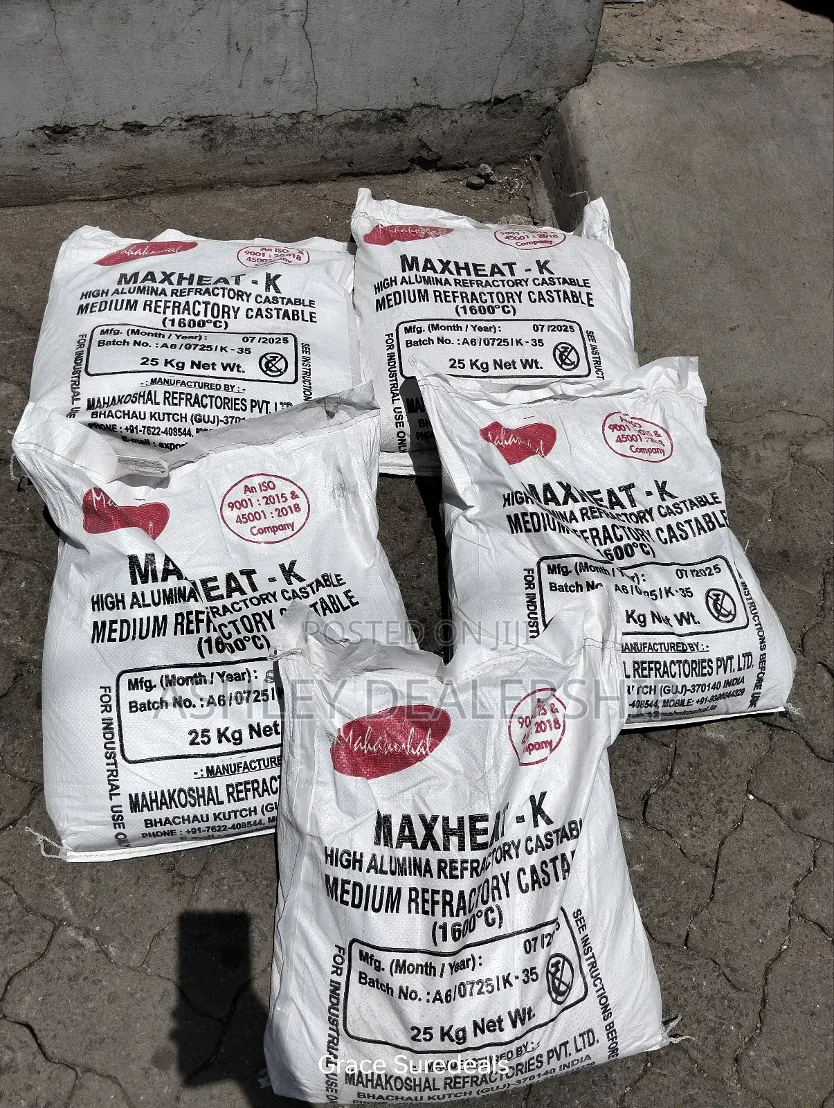 Firebrick Cement