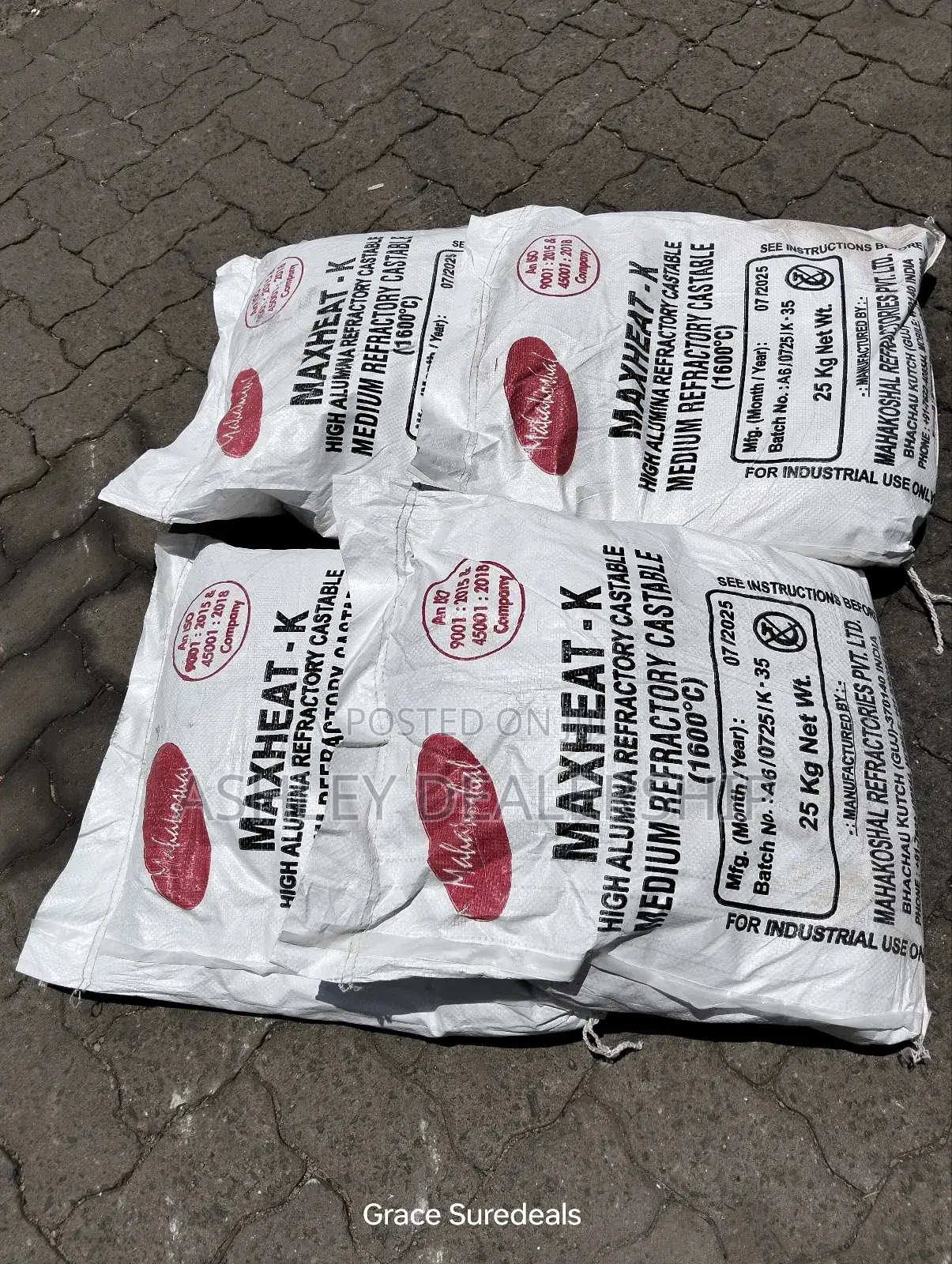 Firebrick Cement
