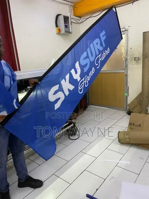 Rectangular Teardrop Banners, Telescopics