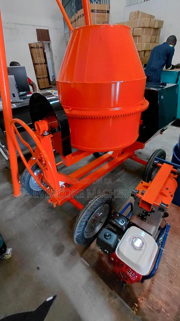 Hl Power 400l Diesel 10hp Concrete Mixer Machine - thumbnail 3