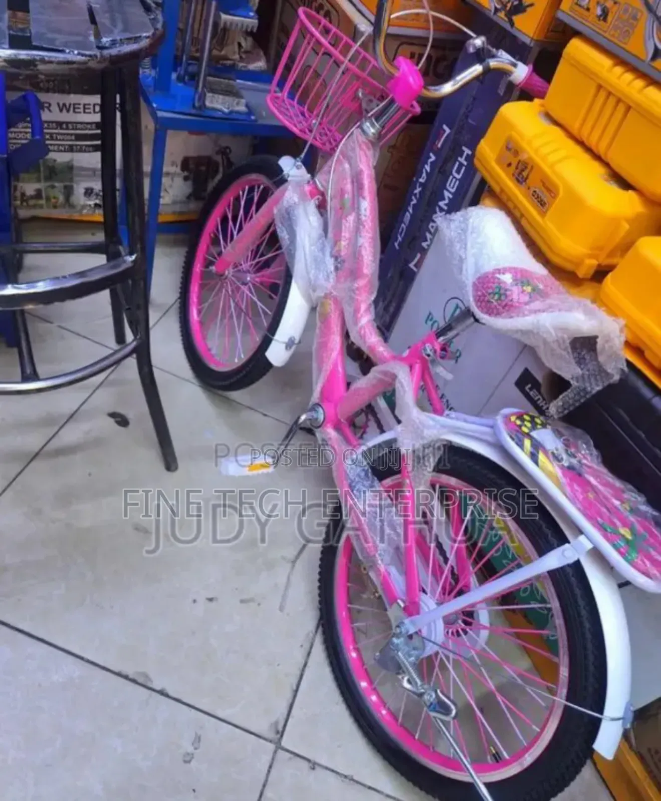 Size 20 Pink Bike