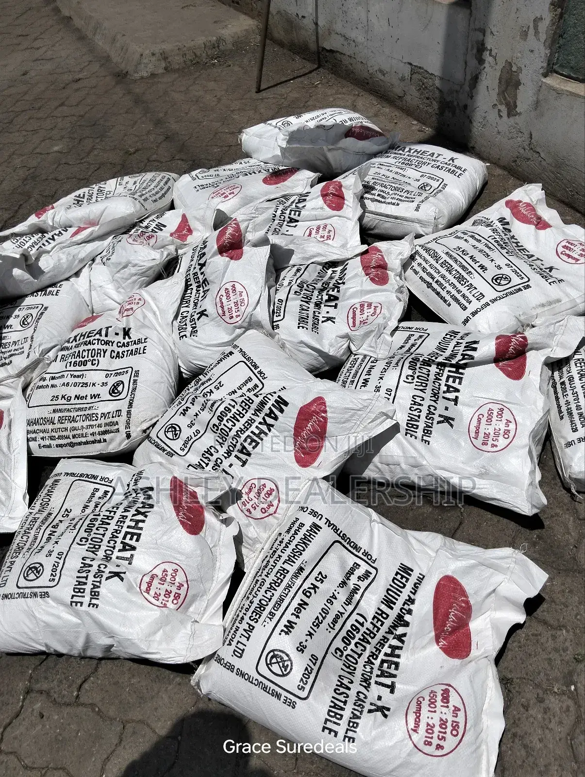 25kg Firebrick Cement