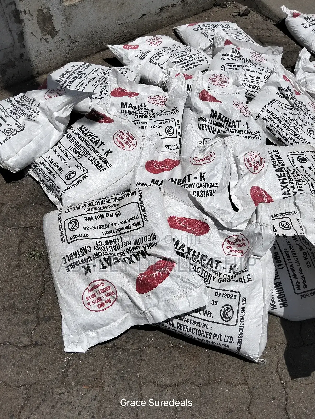 25kg Firebrick Cement