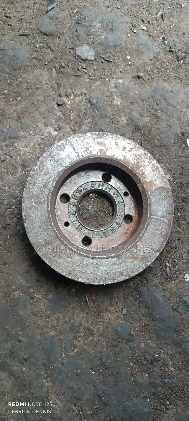 Daihatsu Mira 2j Front Disk