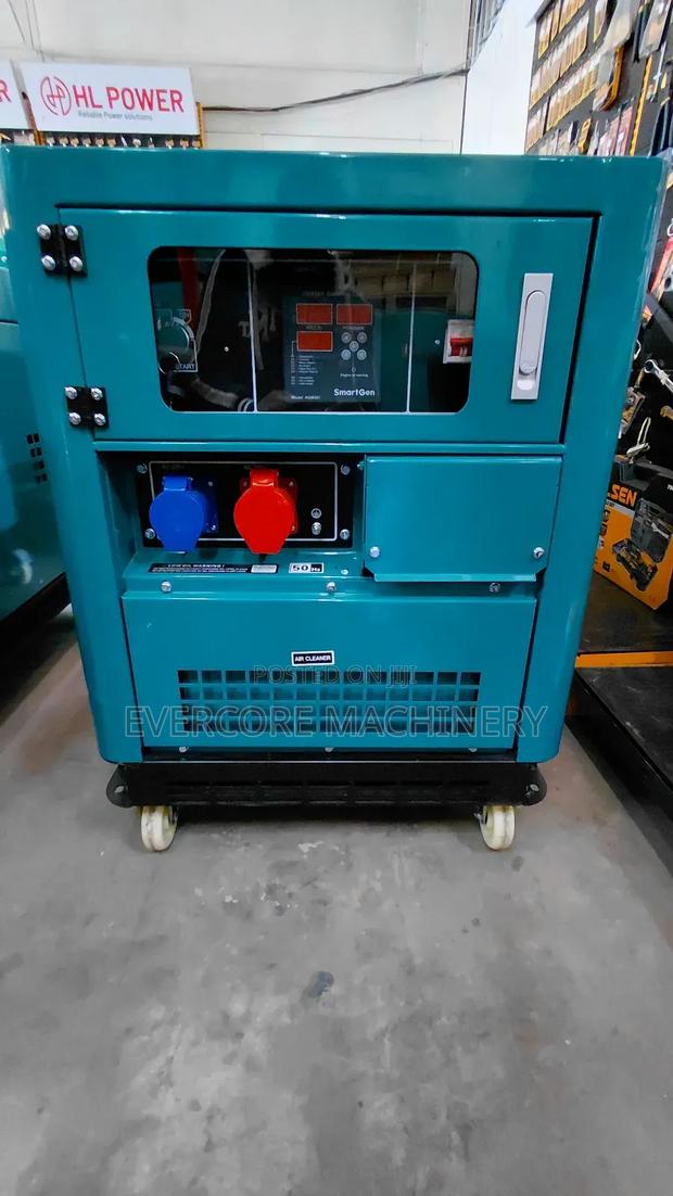 Hl Power Single/Three Phase 12.5kva Diesel Silent Generator . - thumbnail 3