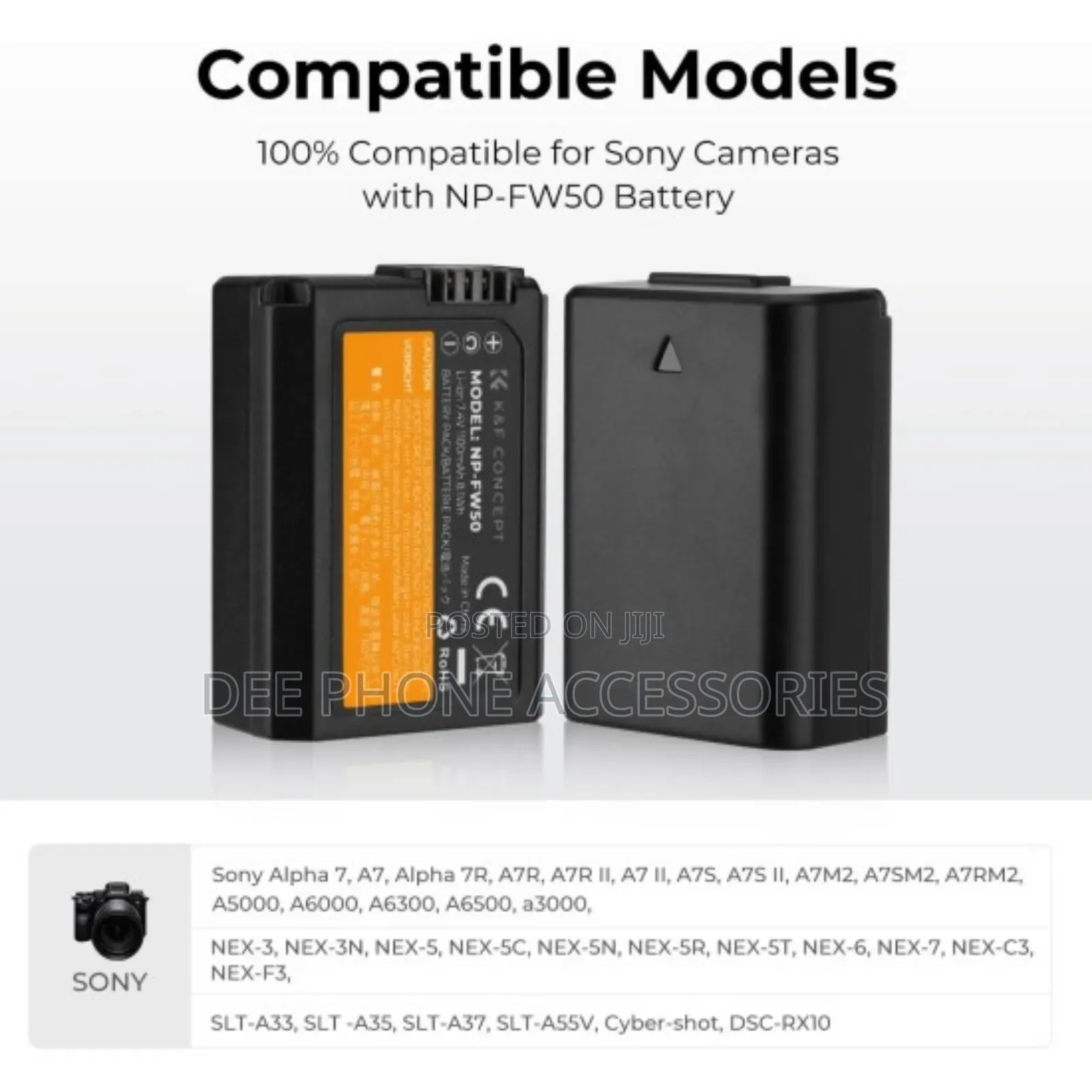 Caisi Np Fw50 2battery Kit + Dualcharger