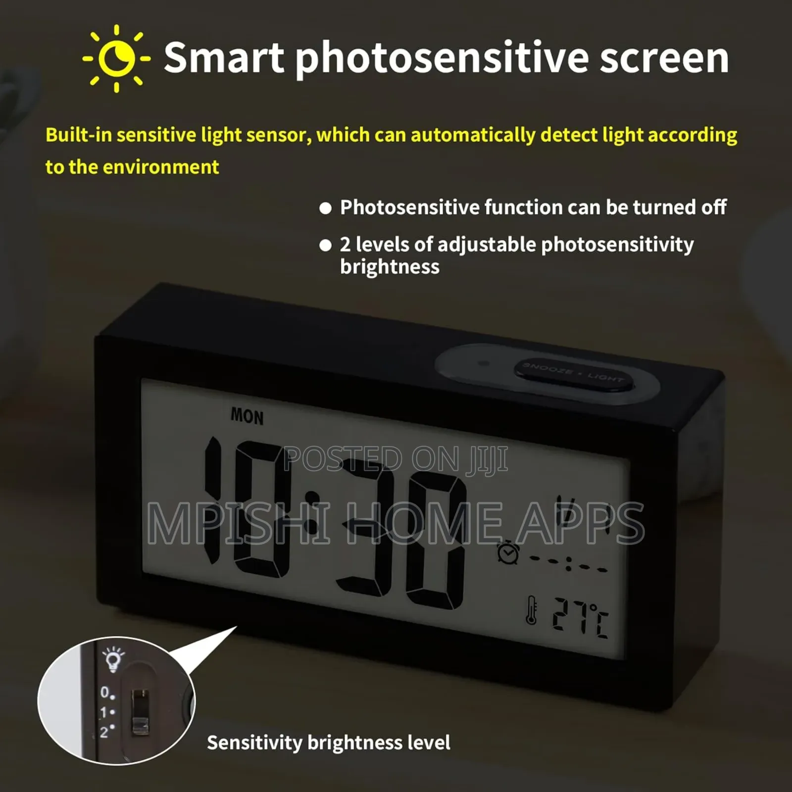 Led Digital Alarm Clock