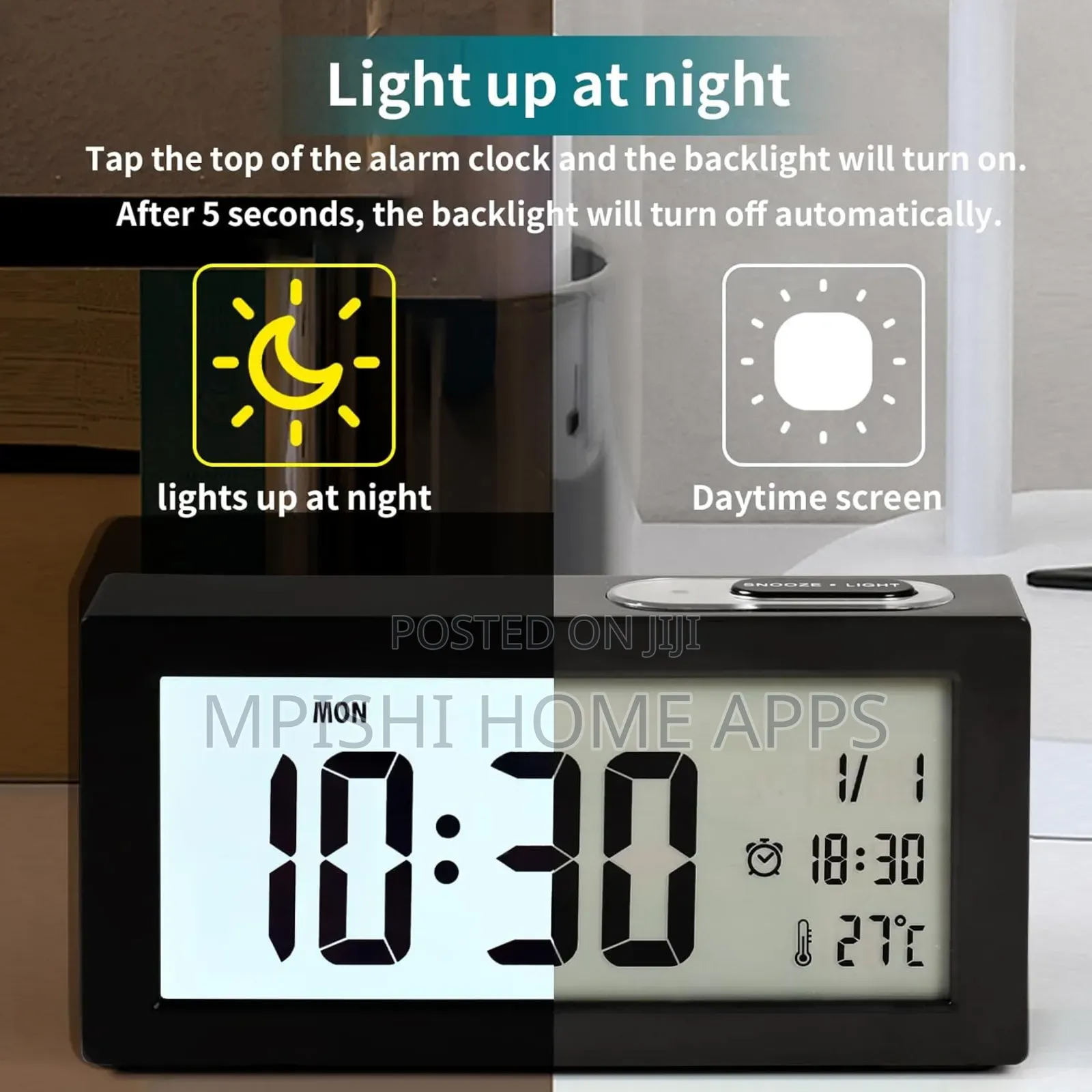 Led Digital Alarm Clock