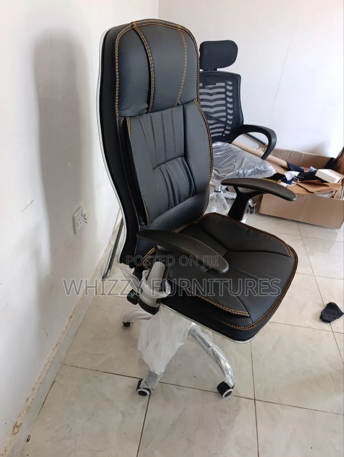 High Back Leather Chair