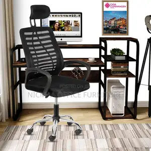 Adjustable Comfort for Modern Workspaces Mesh Seat