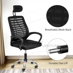 Adjustable Comfort for Modern Workspaces Mesh Seat