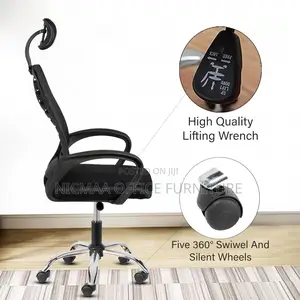 Adjustable Comfort for Modern Workspaces Mesh Seat